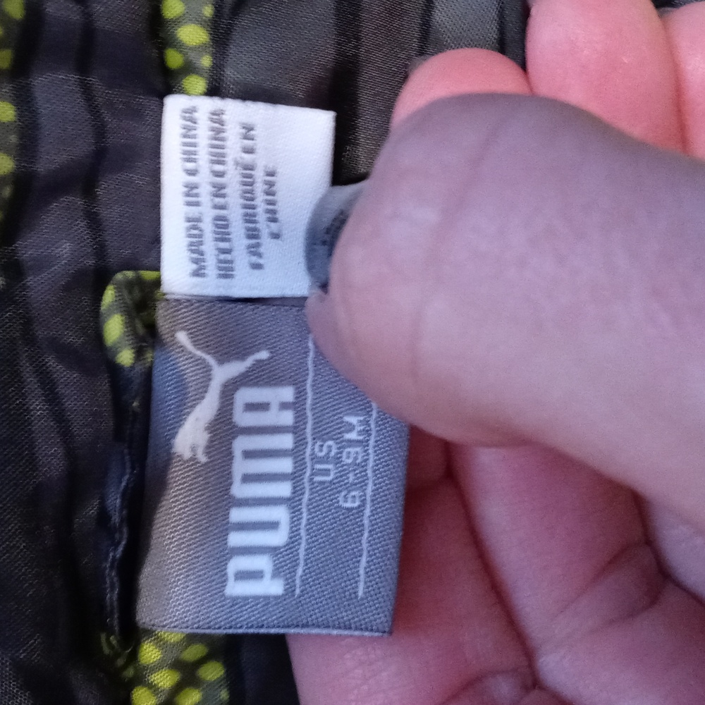 💚Puma💚 - Black/Gray/Green Camouflage Vest - Picture 3 of 13